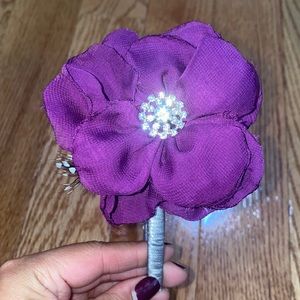 Purple Flower headband!